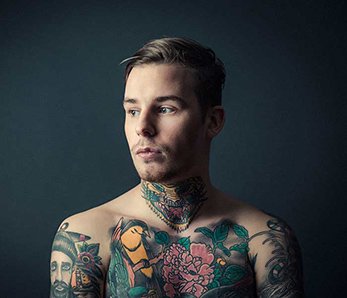 Tattoo Art — Man with Body Tattoo in Reno, NV