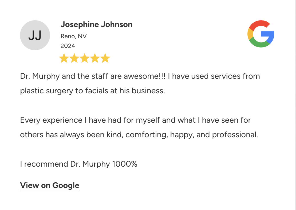 Screenshot 2026-07-06 at 2.57.58 PM Botox in Reno, NV | Murphy Plastic Surgery & Medical Spa